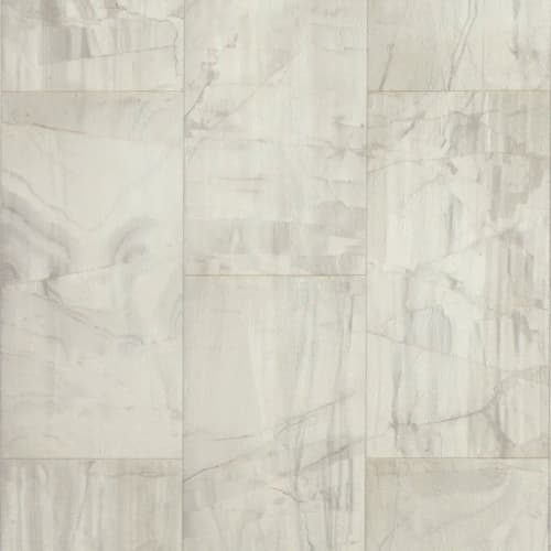 Beach Haven in Mist - Silver Vinyl Sheet Goods