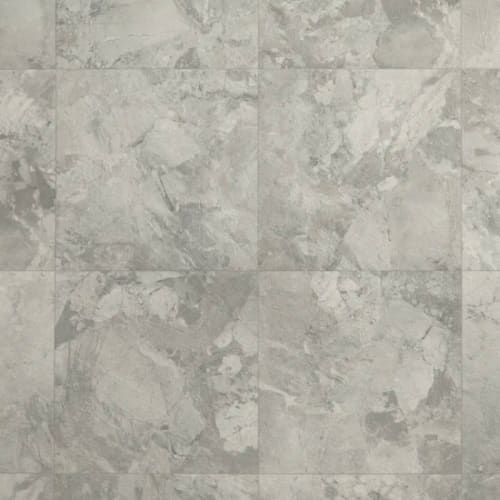 Capri in Basalt - Silver Vinyl Sheet Goods