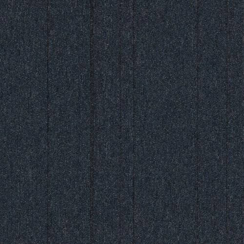 Uplink Groove Tile in Denim Carpet Tile