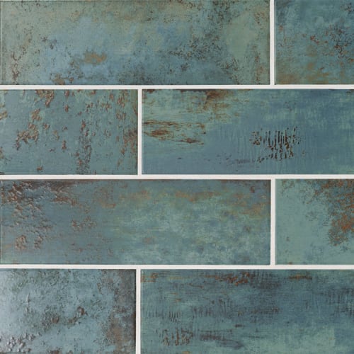 Marza in Aqua Subway Tile