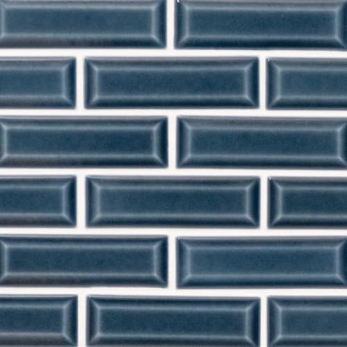 Highland Park in Bay Blue Beveled Tile