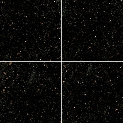 Black Galaxy in Black Galaxy - 12x12c Natural Stone