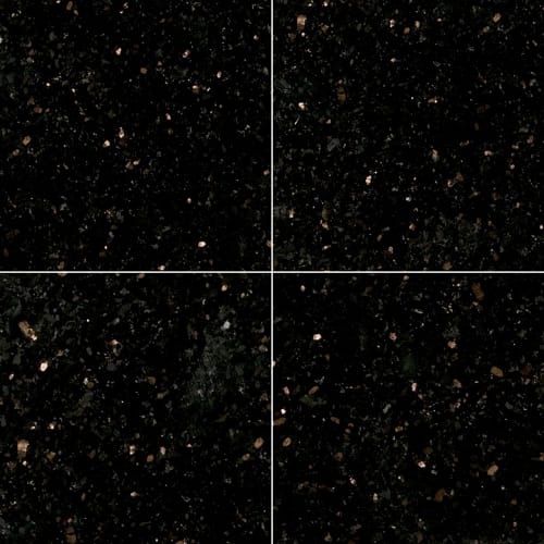 Black Galaxy in Black Galaxy - 24x24 Natural Stone