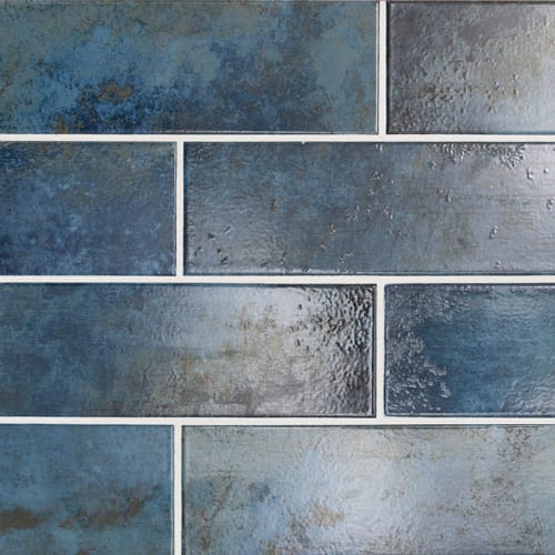 Marza in Cobalt Subway Tile