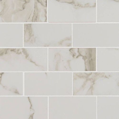 Pietra in Calacatta-2x4 Polished Tile