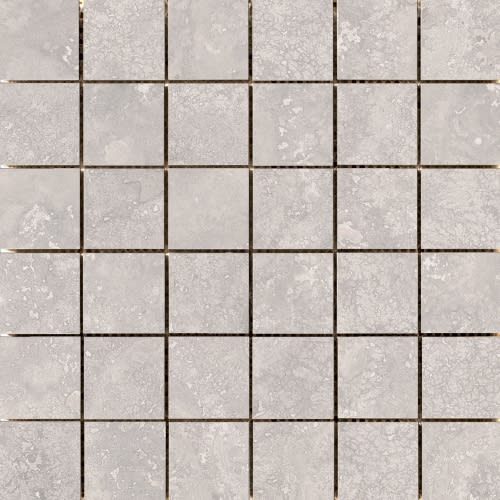 Costa in Gray 2" X 2" Mesh Mosaic Tile