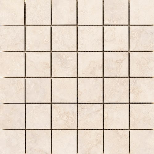 Costa in Sand 2" X 2" Mesh Mosaic Tile