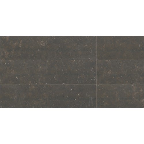 Center City in Chadwick Charcoal 4x12 Polished Natural Stone