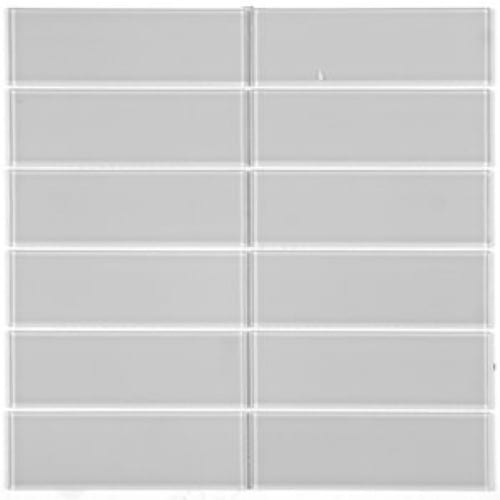 Vitro Slim in Light Grey Glass Tile