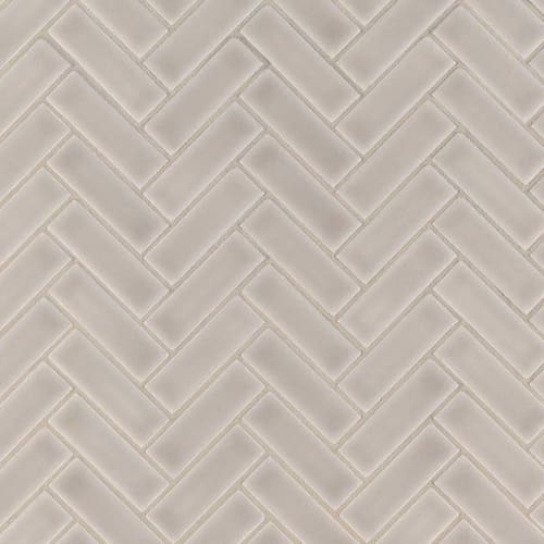 Highland Park in Portico Pearl Herringbone Tile