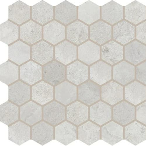 Rochester in White-Hex Tile