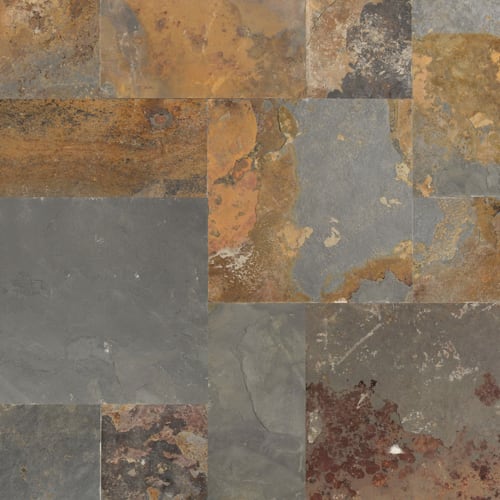 Outdoor Tile - Slate in California Gold Natural Stone