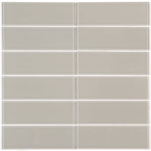 Vitro Slim in Taupe Glass Tile