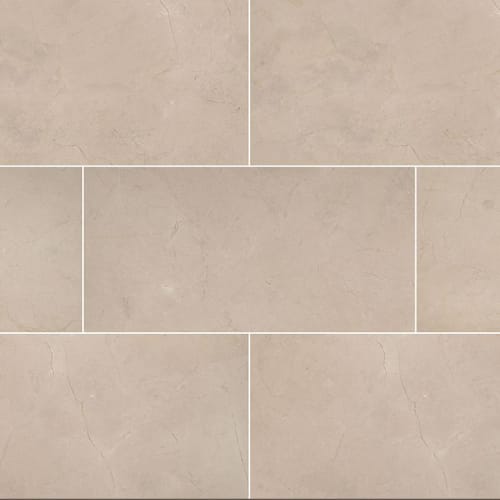 Crema Marfil Classic in Beige 12x24p Natural Stone