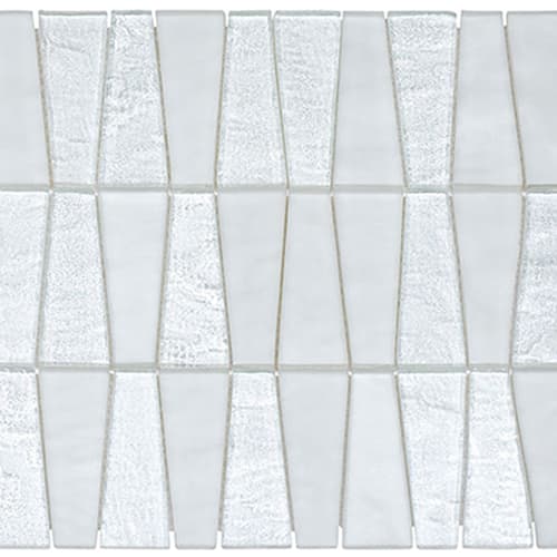 Waikiki Season Collection in Alawai Shine Trapezoid Glass Tile