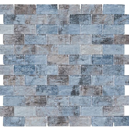 Wintour Castile Collection in Alnwick Banquet Brick Glass Tile