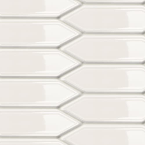 Baroque in Bianco - 2x7 Picket Tile