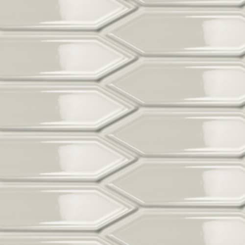 Baroque in Pewter - 2x7 Picket Tile