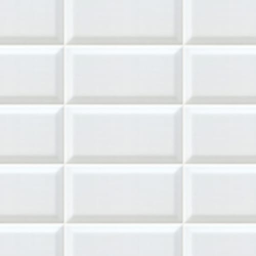 Elevate in White - 4x12 Bevel Tile