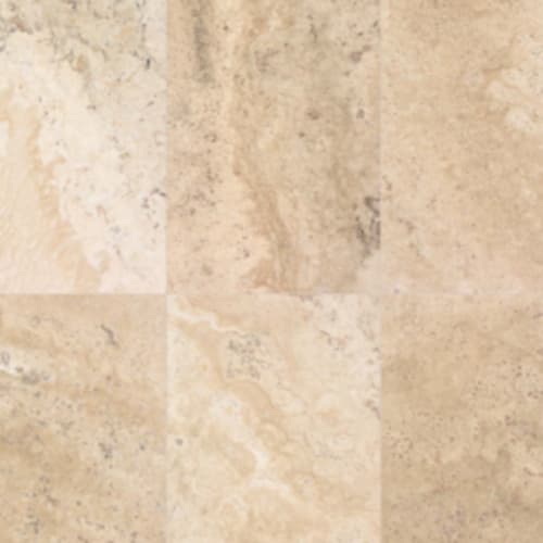 Filled & Honed Travertine in Picasso - 6x6 Tile