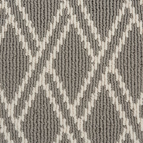 Pioneer Latticework in Grey Pearls Carpet