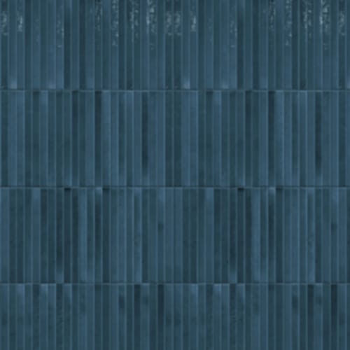 Stix in Navy - 5x10 Tile