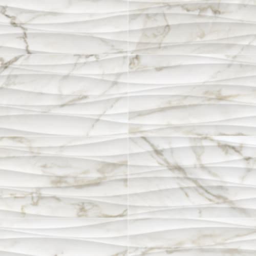 Tofane in Calacatta Dolce - 12x36 Curva Tile