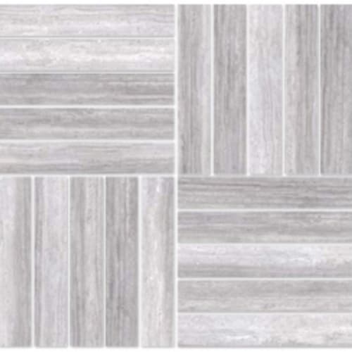 Zen in Grey - 1.5x6 Parquet Mosaic Tile