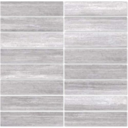 Zen in Grey - 1.5x6 Stack Mosaic Tile