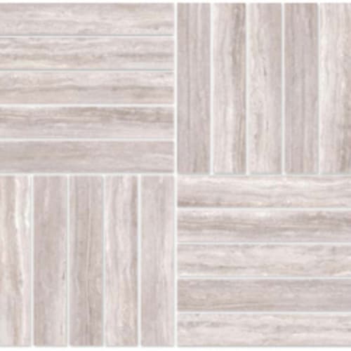 Zen in Light Taupe - 1.5x6 Parquet Mosaic Tile