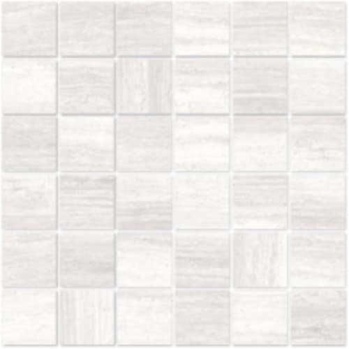 Zen in White - 2x2 Mosaic Tile